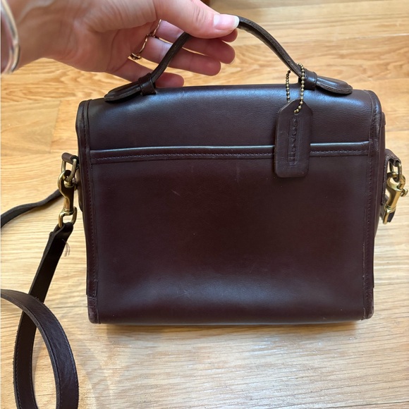 Vintage Coach Mini Satchel - Picture 6 of 6